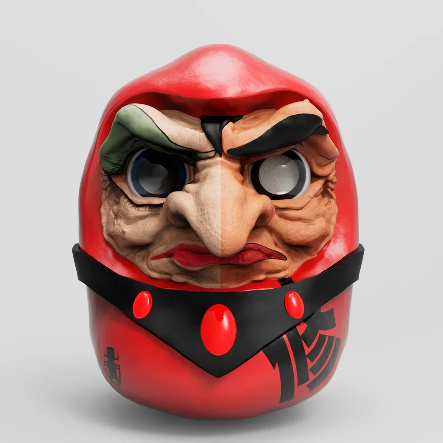 Daruma Barón Ashura