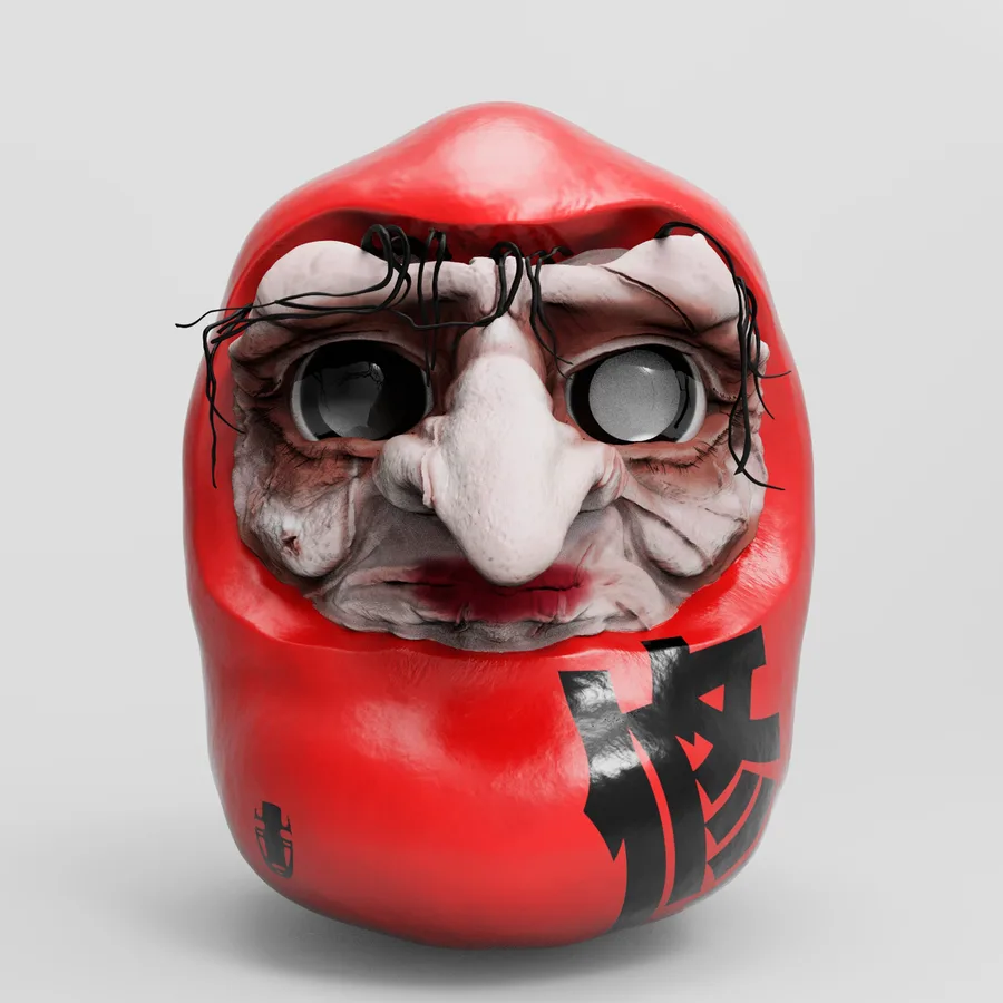 Daruma edward scissorhands