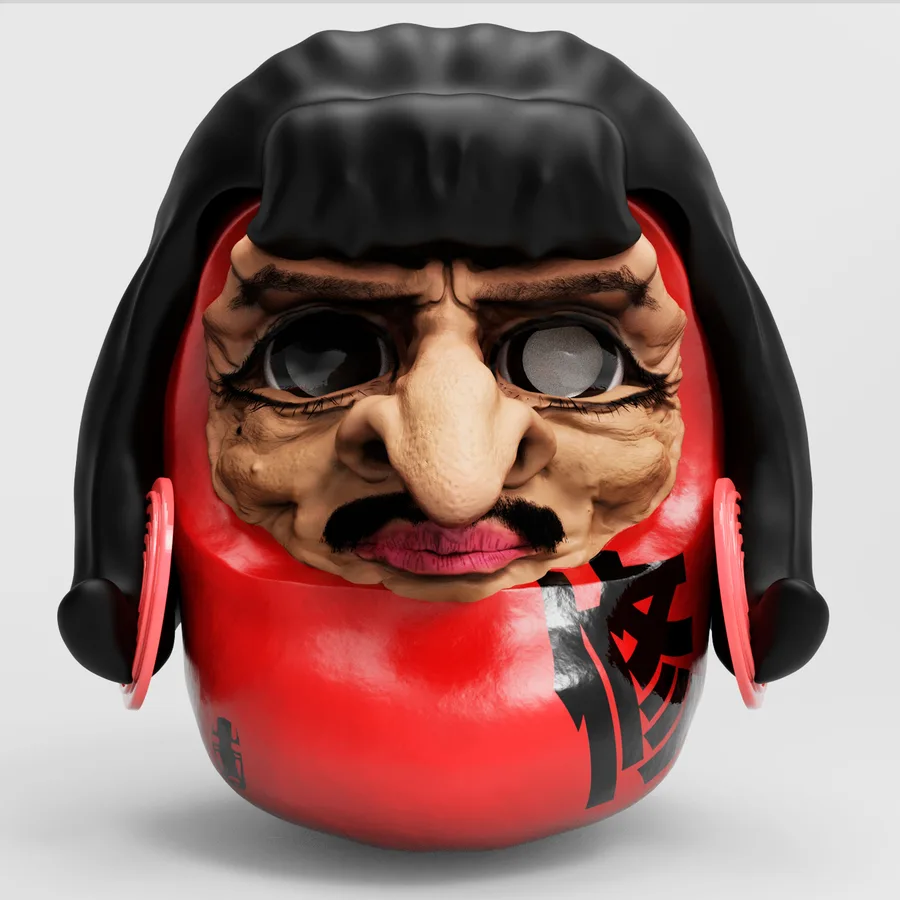 Daruma Freddie Mercury