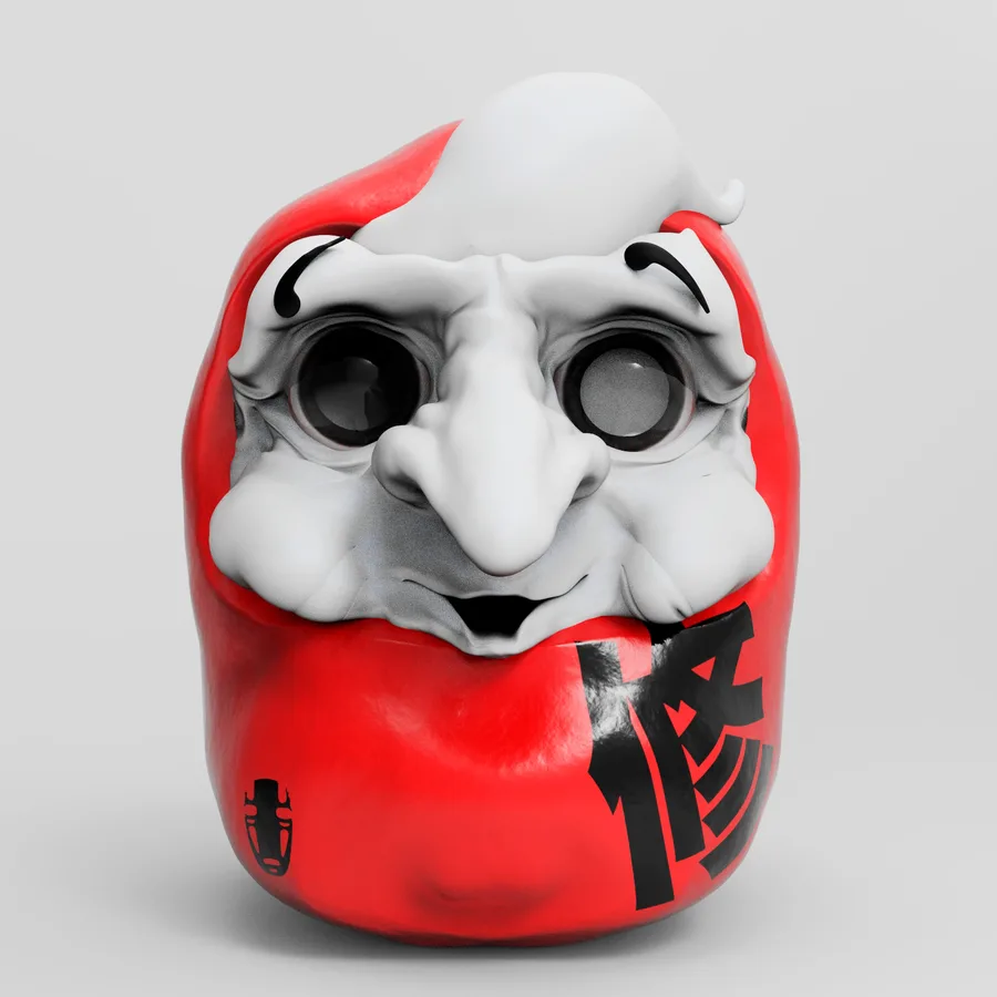 Daruma ghostbusters logo