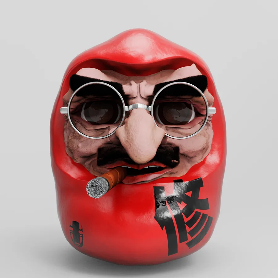 Daruma Groucho Marx